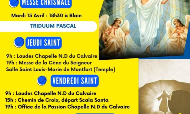 Semaine Sainte 2025