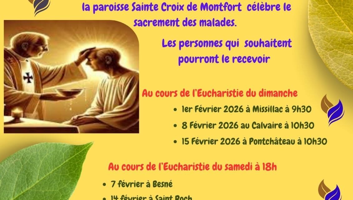 SACREMENT DES MALADES