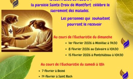 SACREMENT DES MALADES