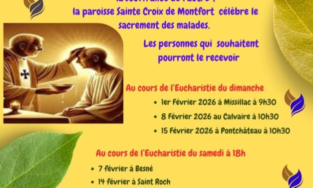 SACREMENT DES MALADES