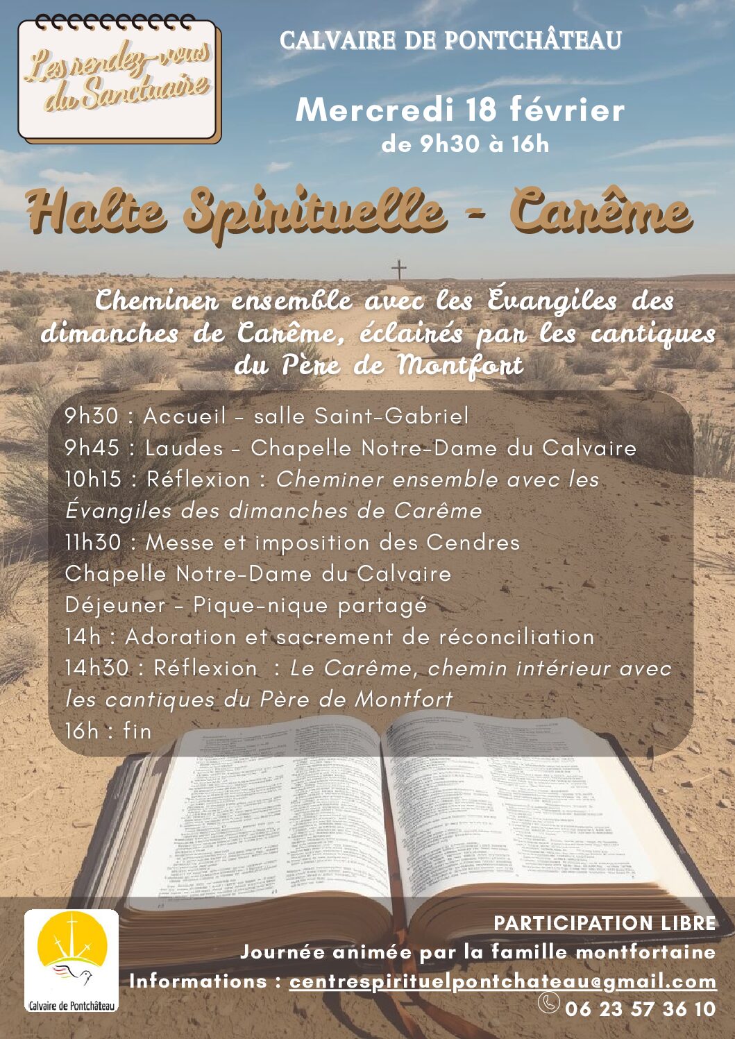 Halte spirituelle Carême