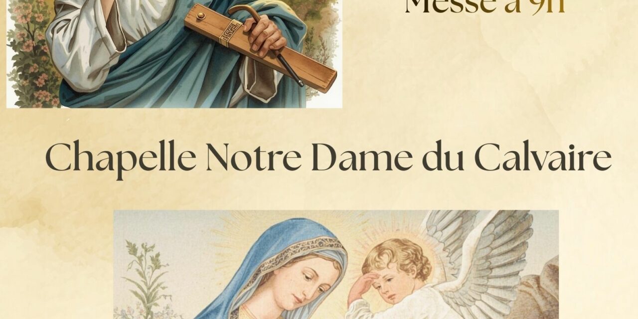 Fête de St Joseph et fête de l&rsquo;Annonciation