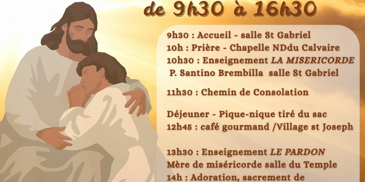 Fête de la divine miséricorde – Journée de la consolation