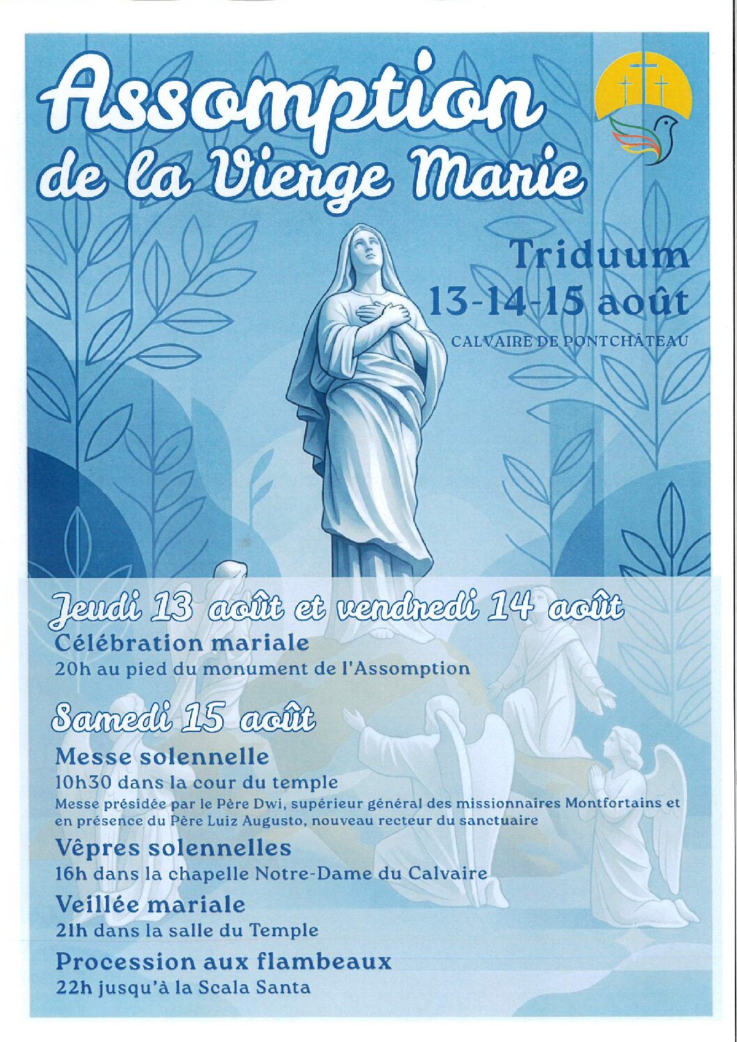 Venez Rejoindre Jésus par Marie en fêtant l&rsquo;assomption