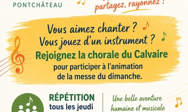 Rejoignez la chorale du Calvaire !
