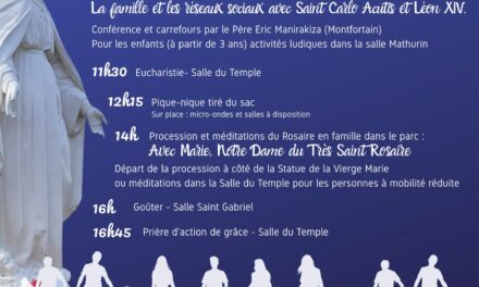 Journée du rosaire et des familles