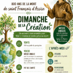 Dimanche 4 octobre – Dimanche de la création et 800 ans de la mort de St François d&rsquo;Assise